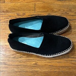 Dr. Scholl's Black Espadrille Slip-Ons with Comfort